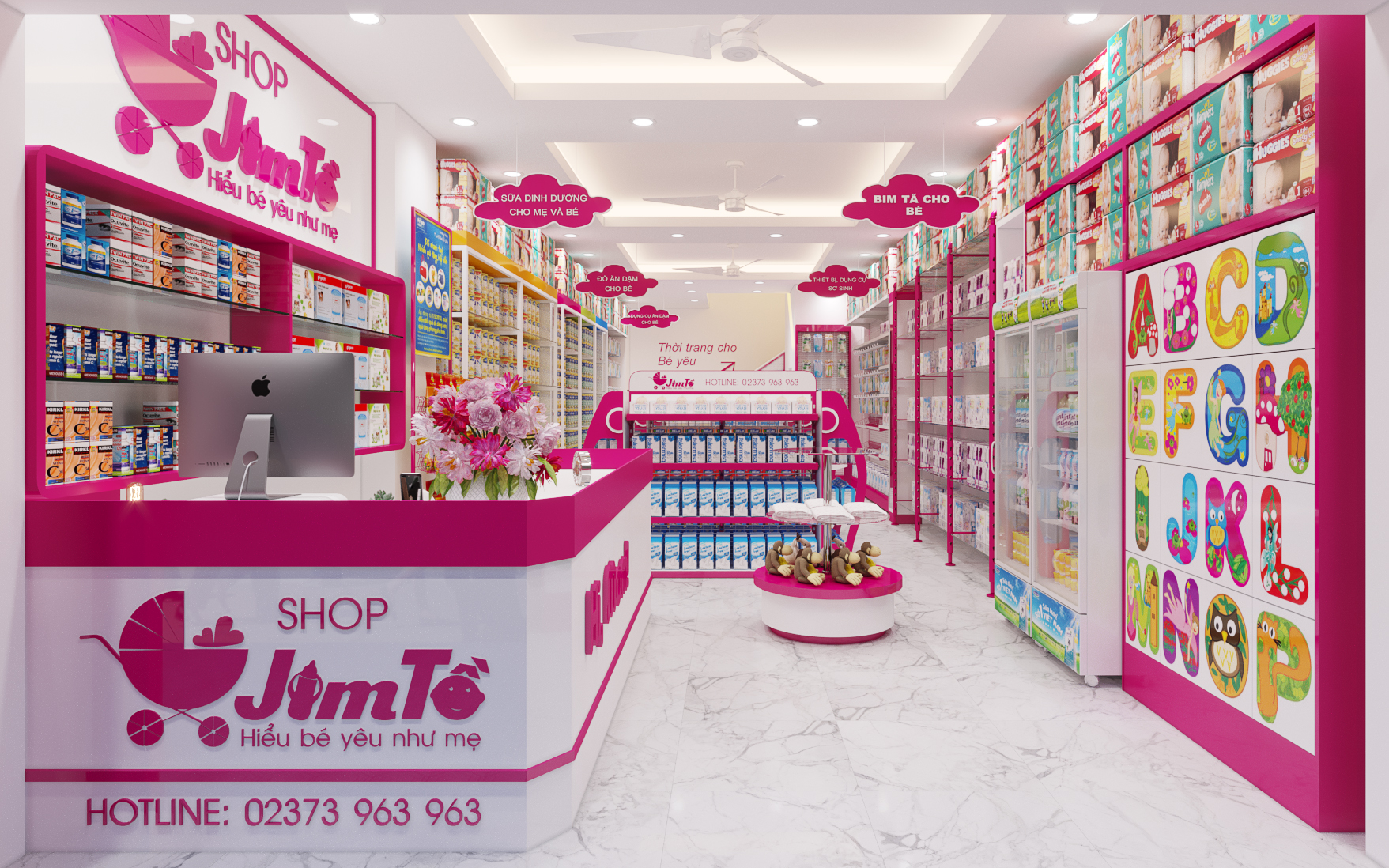 Jim To Mom & baby shop design